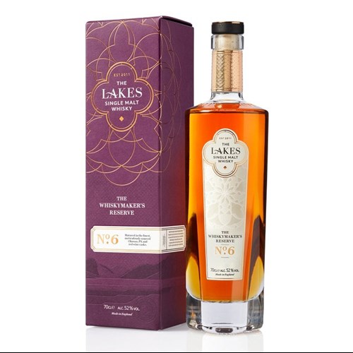 The Lakes Single Malt Whiskymakers Reserve No.6 70cl - A Complex Exploration of Sherry-Led Flavours
